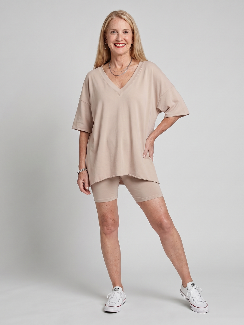 Lucinda - Morbido Set di Pantaloni Corti Relaxed Fit