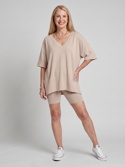 Lucinda - Morbido Set di Pantaloni Corti Relaxed Fit