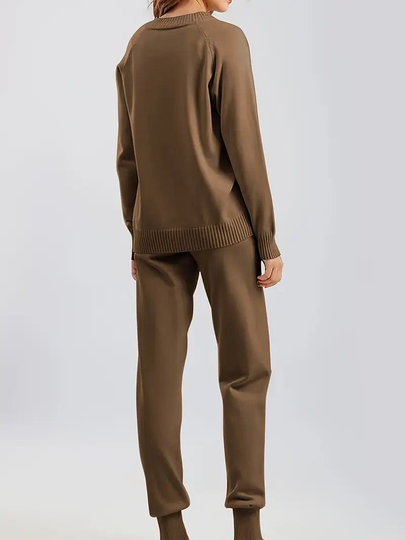 Madison - Comodo Set a Due Pezzi con Maniche Lunghe