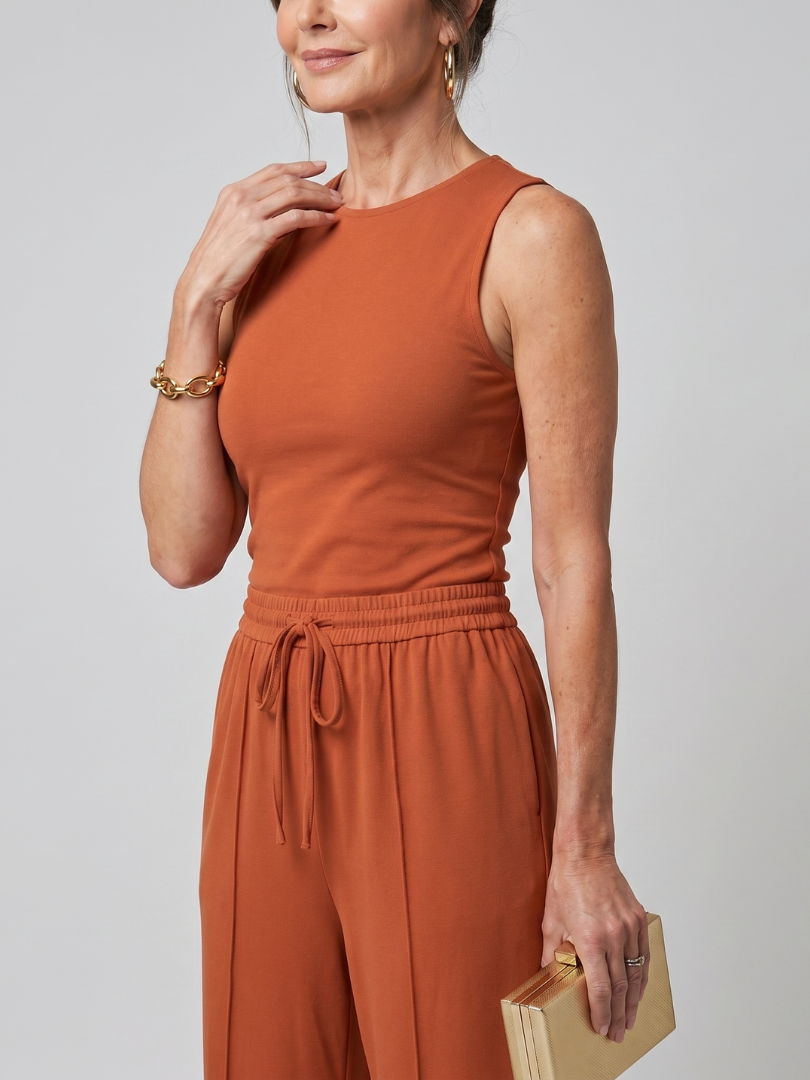 Valencia - Leggero Completo di Pantaloni Larga Senza Maniche