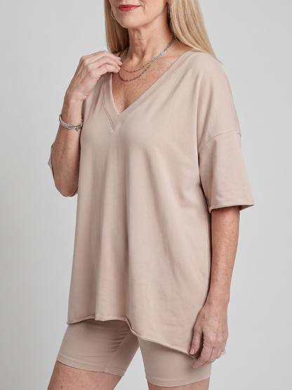 Lucinda - Morbido Set di Pantaloni Corti Relaxed Fit