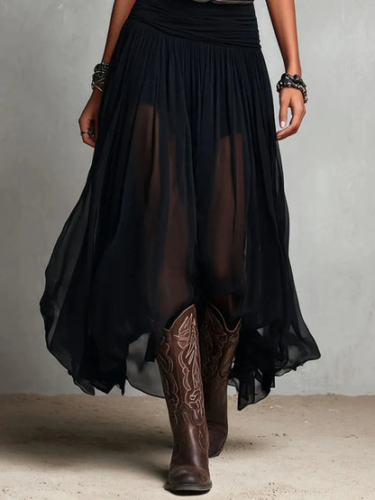 CONJUNTO EUFORIA - Elegante Abito a Doppio Strato
