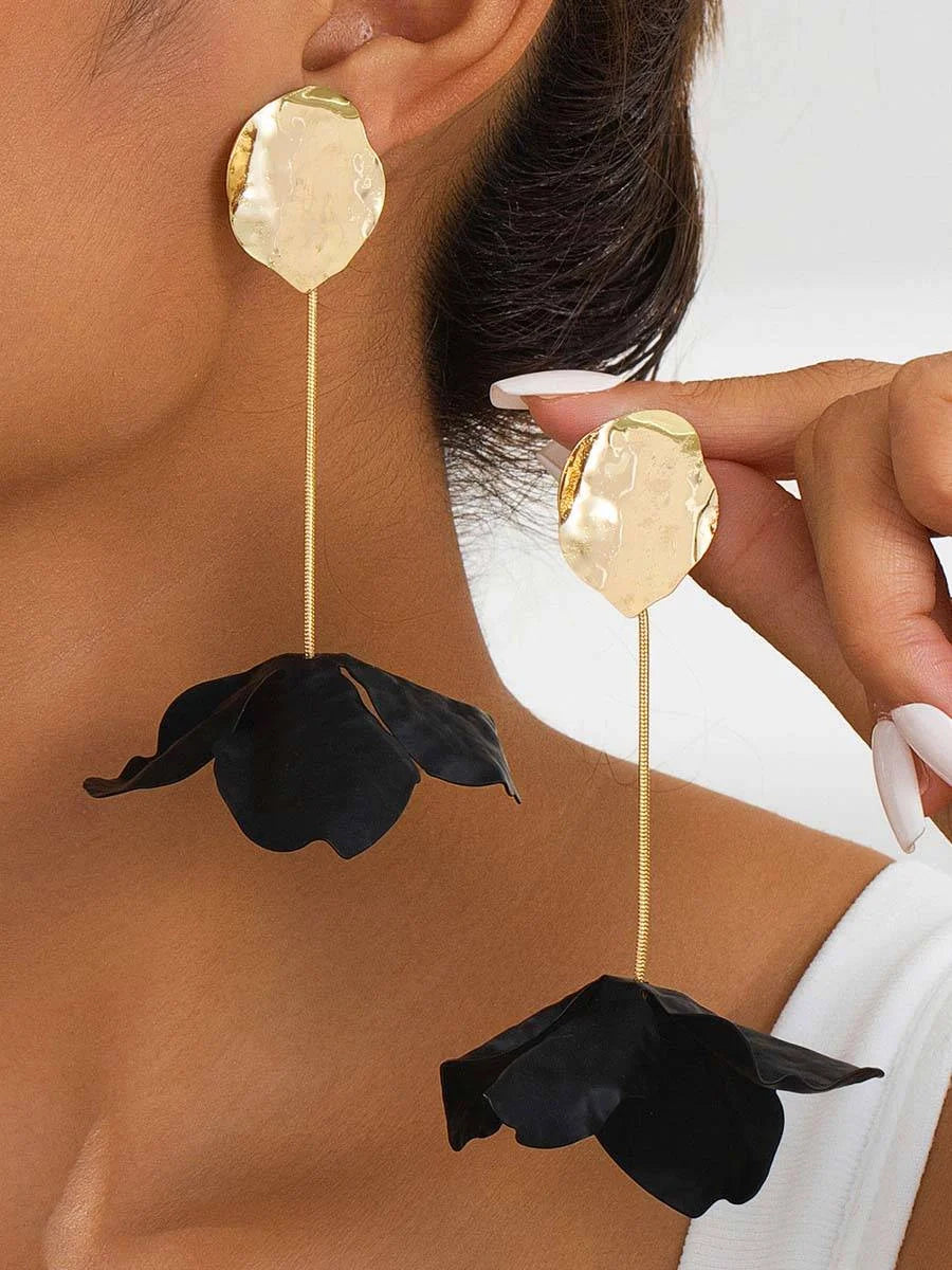 ORECCHINI PETALO - Scultorei Orecchini