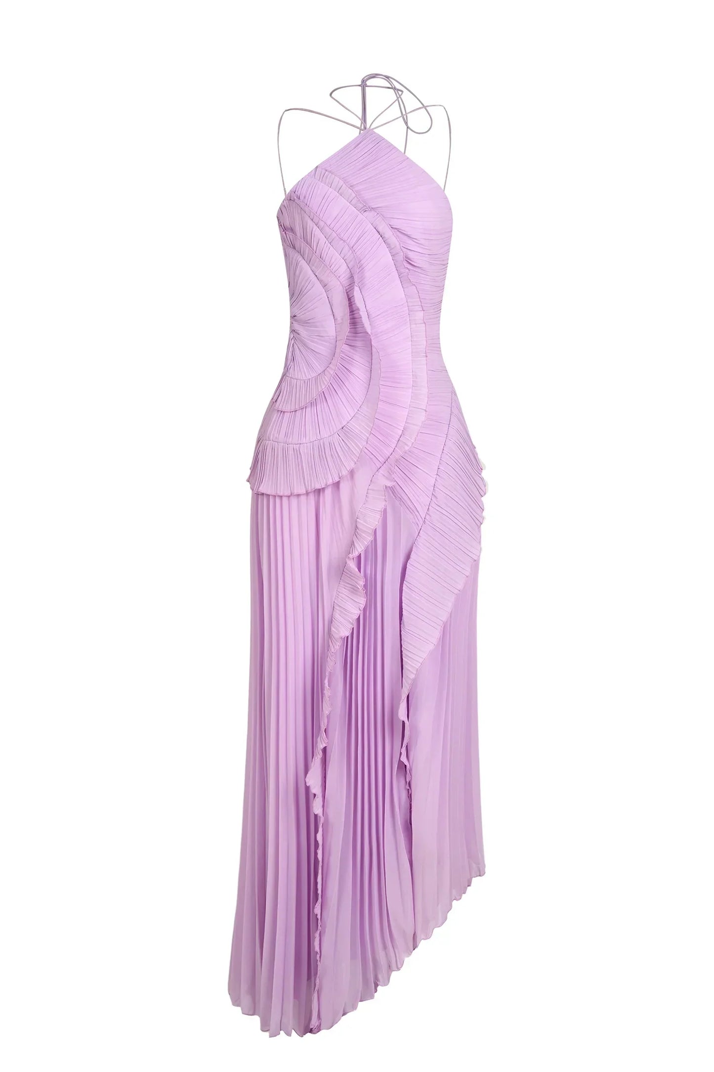 ISADORA IL VESTITO VOLANT EDIZIONE LIMITATA - Elegante Vestito Lungo Asimmetrico