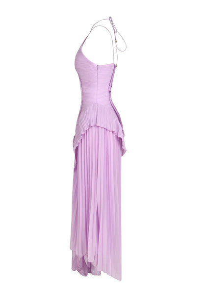 ISADORA IL VESTITO VOLANT EDIZIONE LIMITATA - Elegante Vestito Lungo Asimmetrico