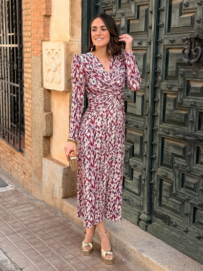 Casilda Midi Printed Dress
