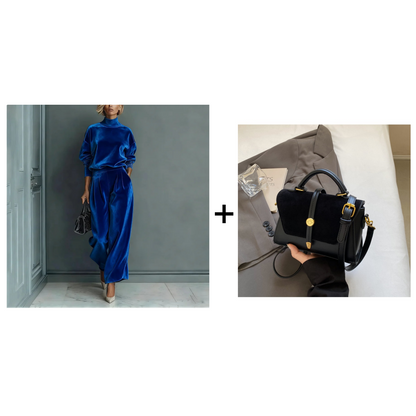 Completo Donna Maglione & Pantaloni 2 Pezzi