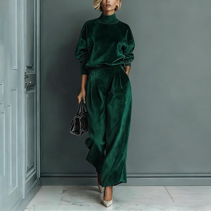 Completo Donna Maglione & Pantaloni 2 Pezzi