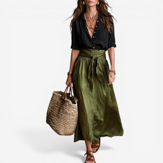 Aurea - Elegante Gonna midi fluente