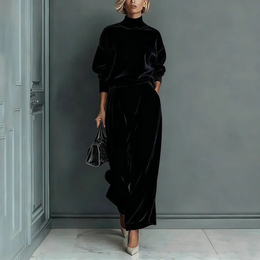 Completo Donna Maglione & Pantaloni 2 Pezzi