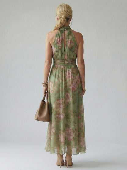 Mirelle - Confortevole Abito Midi con Scollo All'Americana