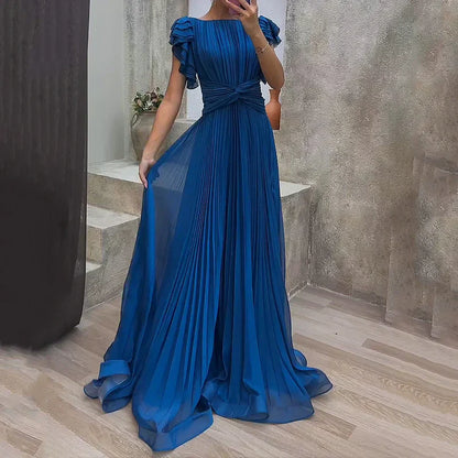 Rory - Elegante Vestito da sera plissettato