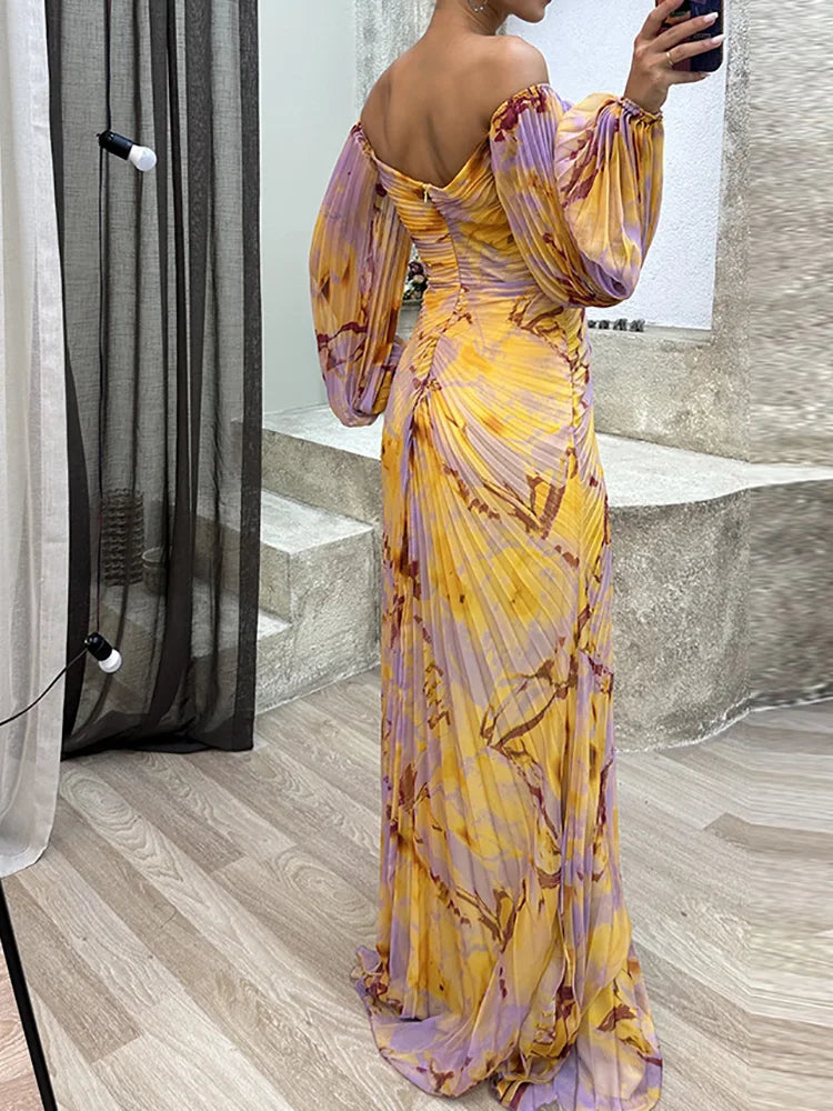 Maria - Elegante Abito Chic con Scollatura a V