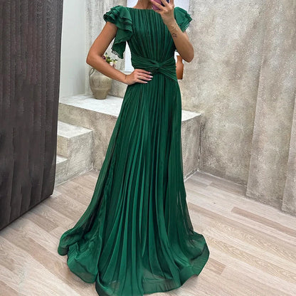 Rory - Elegante Vestito da sera plissettato
