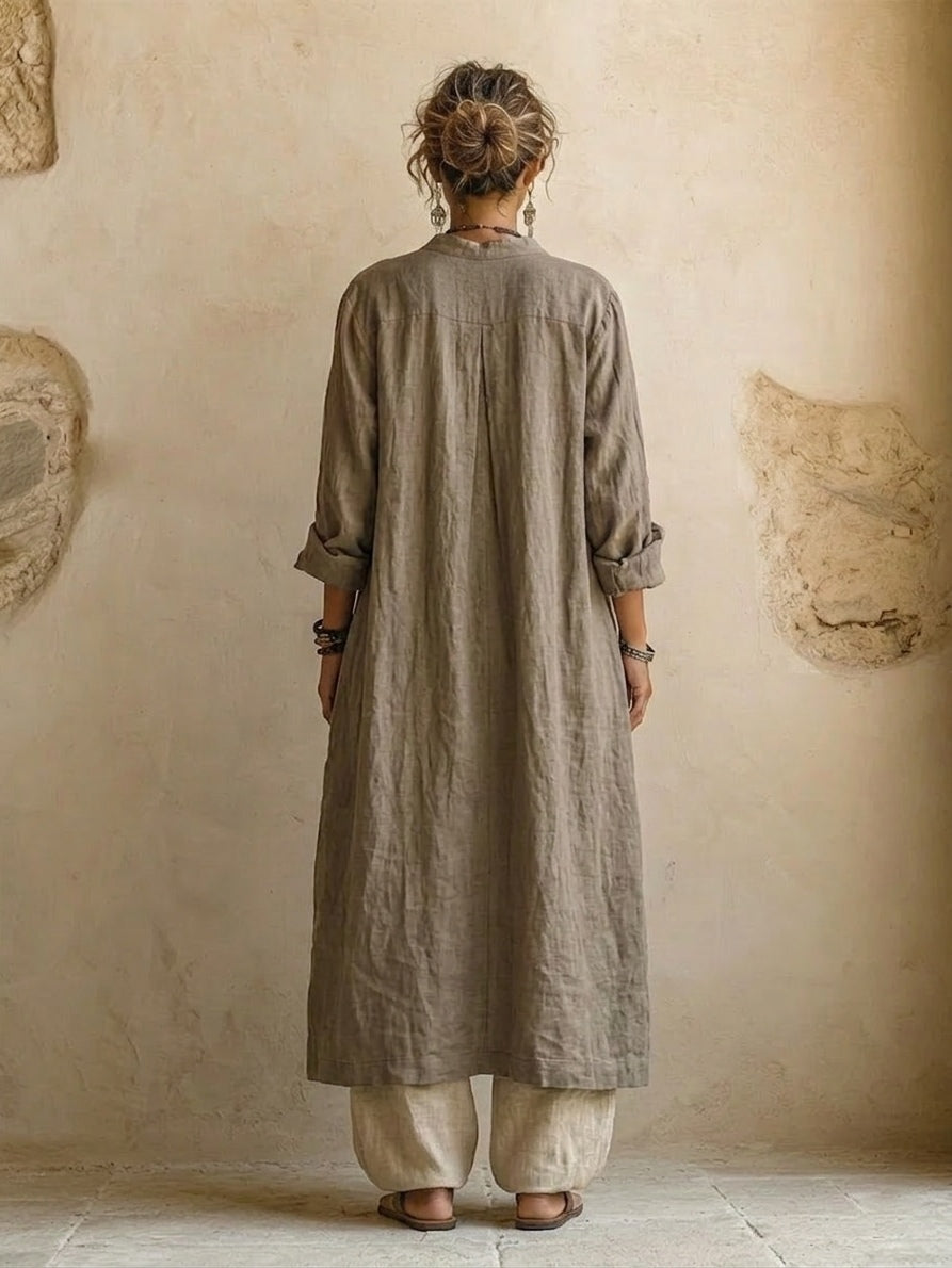 Conjunto Patricia Natural - Sofisticato Set di Tre Pezzi