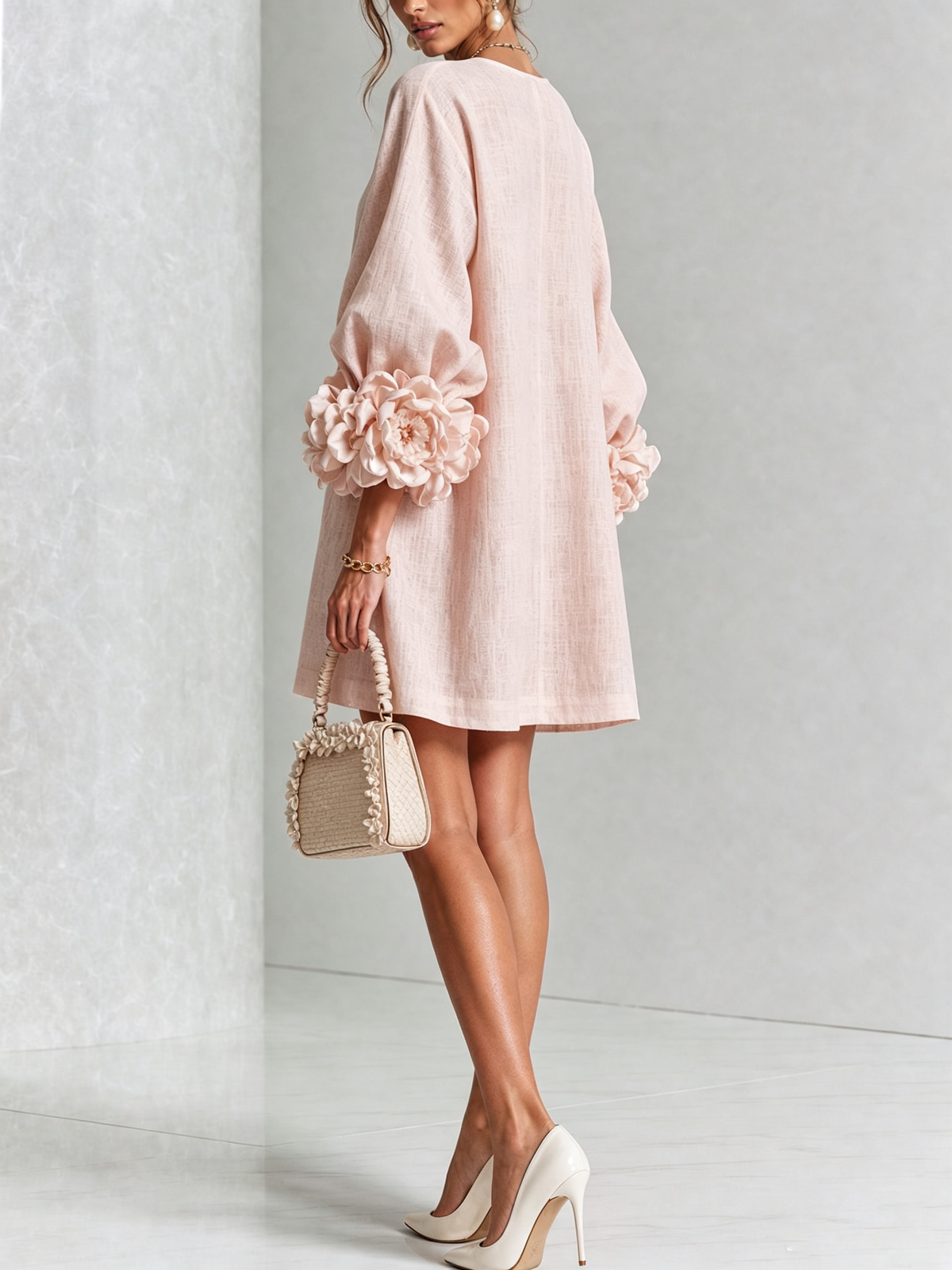 Amélie Floral - Elegante Mini Vestito