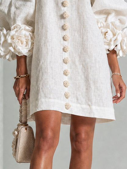 Amélie Floral - Elegante Mini Vestito