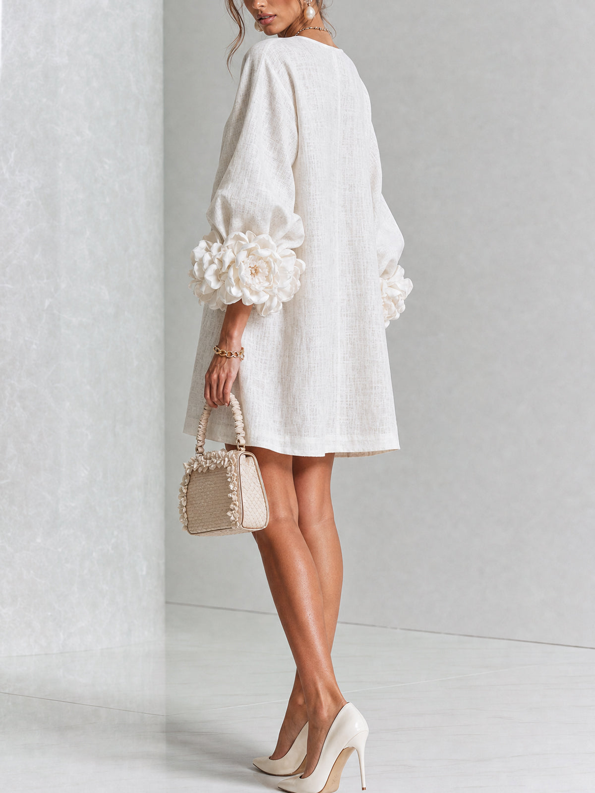 Amélie Floral - Elegante Mini Vestito