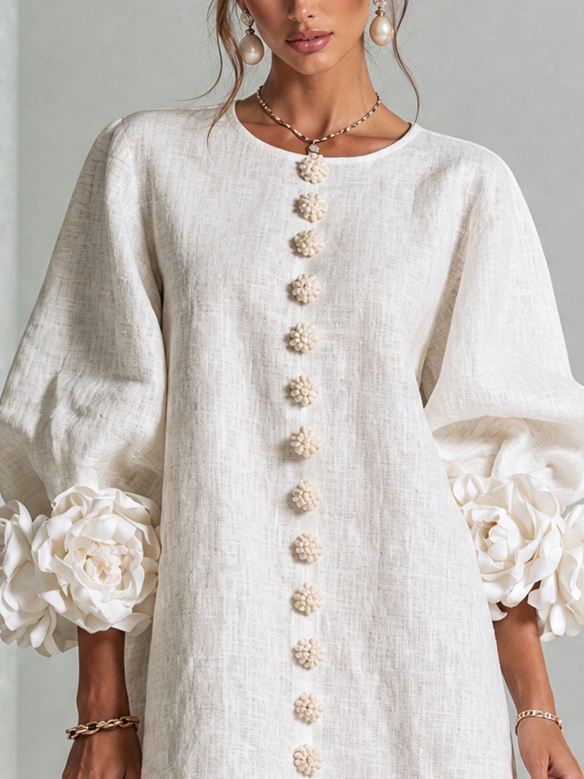 Amélie Floral - Elegante Mini Vestito