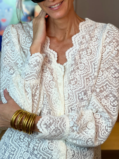 Hippoline Knit Blouse
