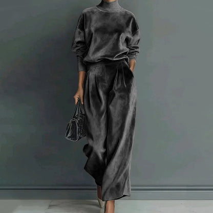 Completo Donna Maglione & Pantaloni 2 Pezzi