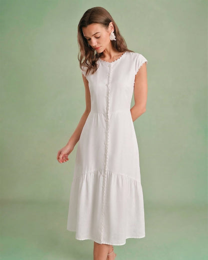 Abito Midi con Scollo
